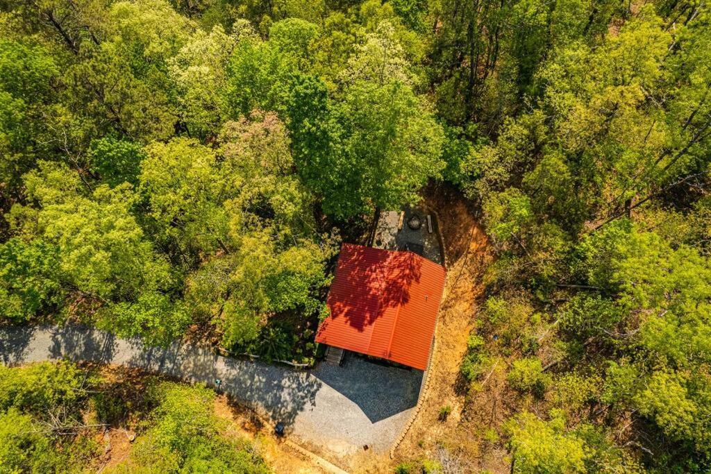 הוילה ברייסון סיטי Honeymoon Getaway In Woods Near Noc And Smoky Mtn Rr מראה חיצוני תמונה